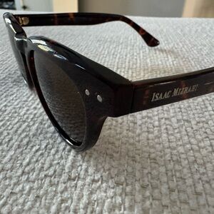 Isaac Mizrahi Brown Cat-Eye Sunglasses